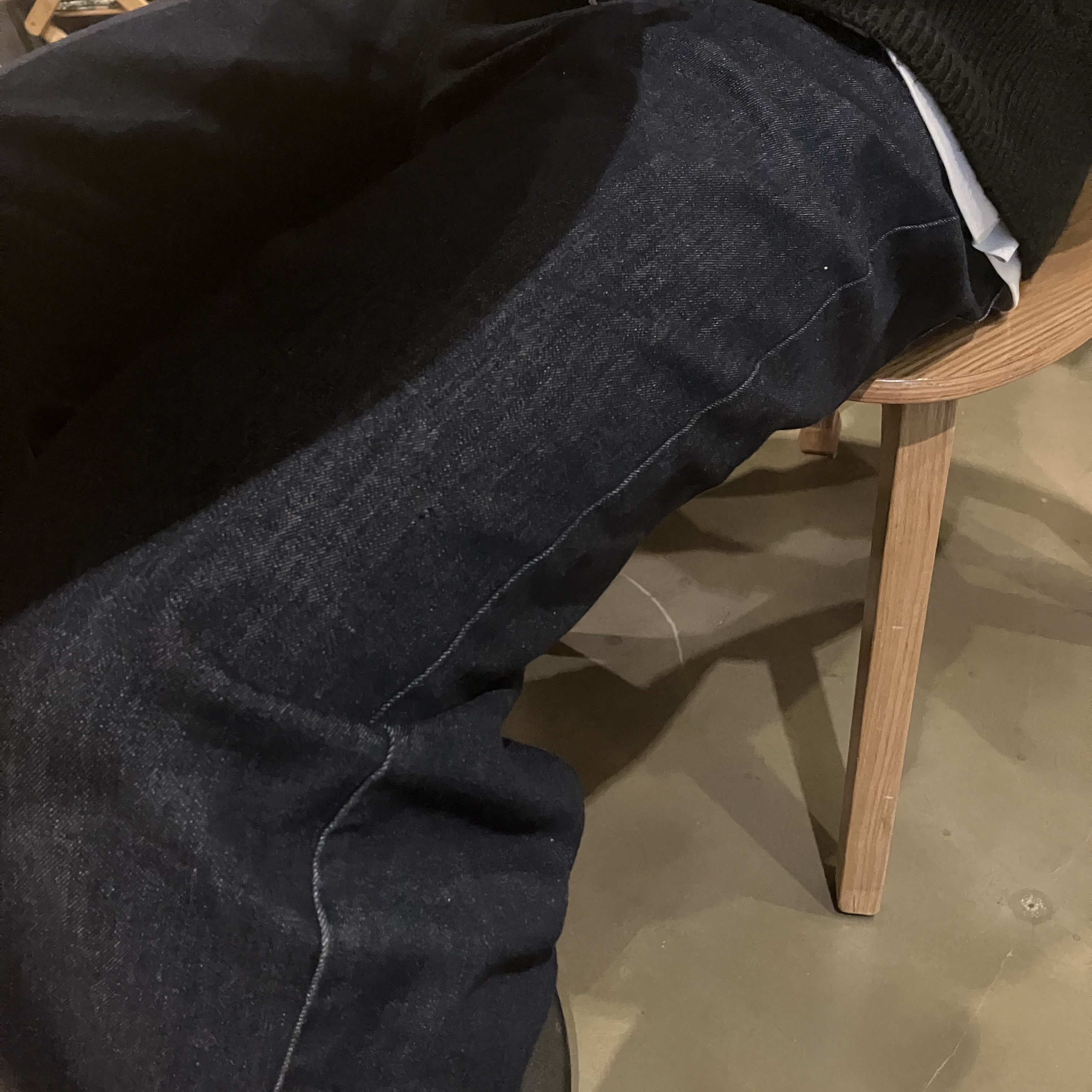 Levi's Silvertab Baggy Carpenter Jeans Dark Indigo 착용 스타일