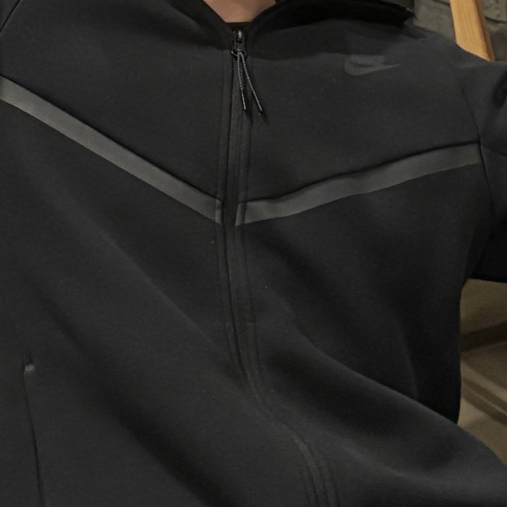 Nike Tech Windrunner Woven Full-Zip Jacket Black - Asia 착용 스타일