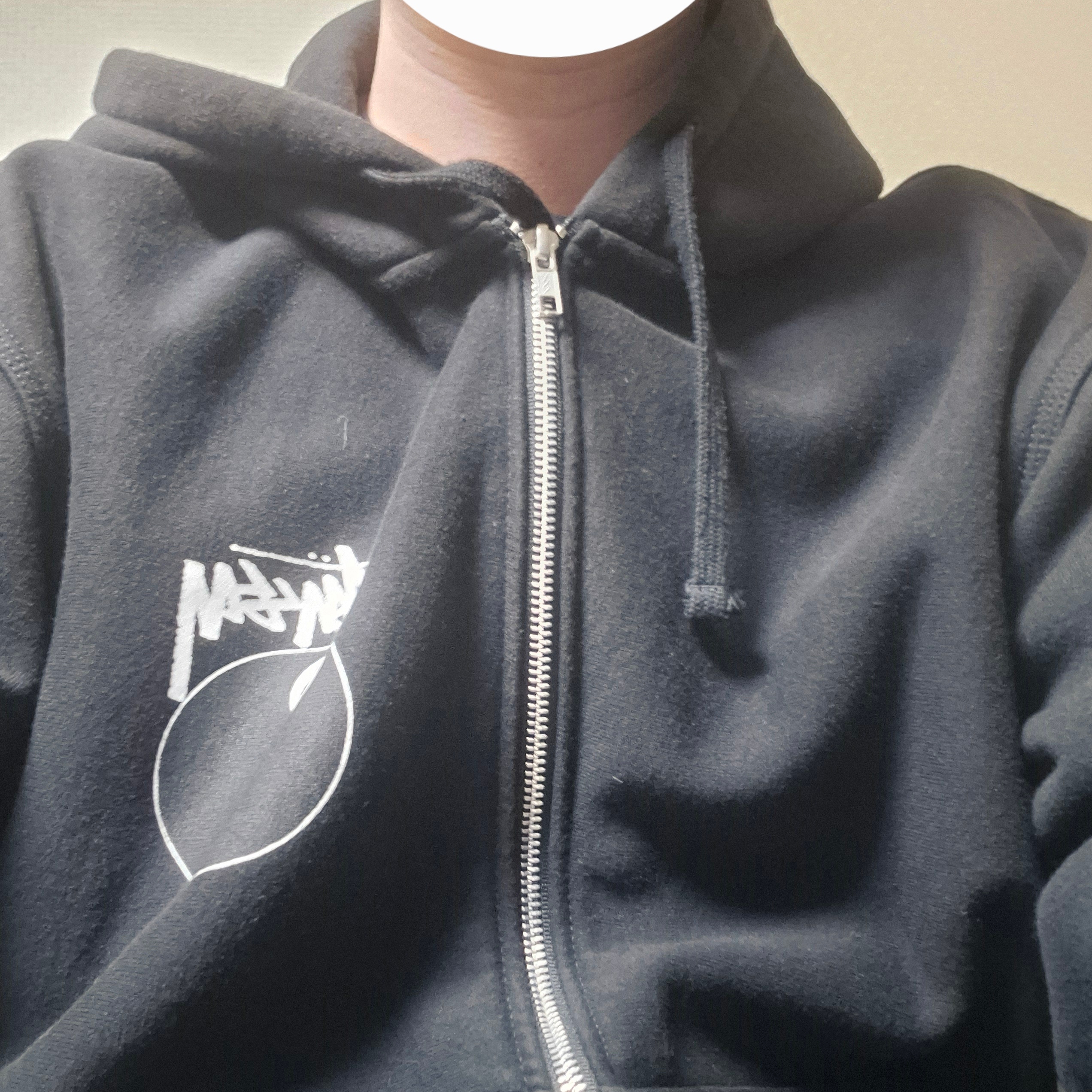 Stussy 8 Ball Zip Hoodie Black - 22FW 착용 스타일
