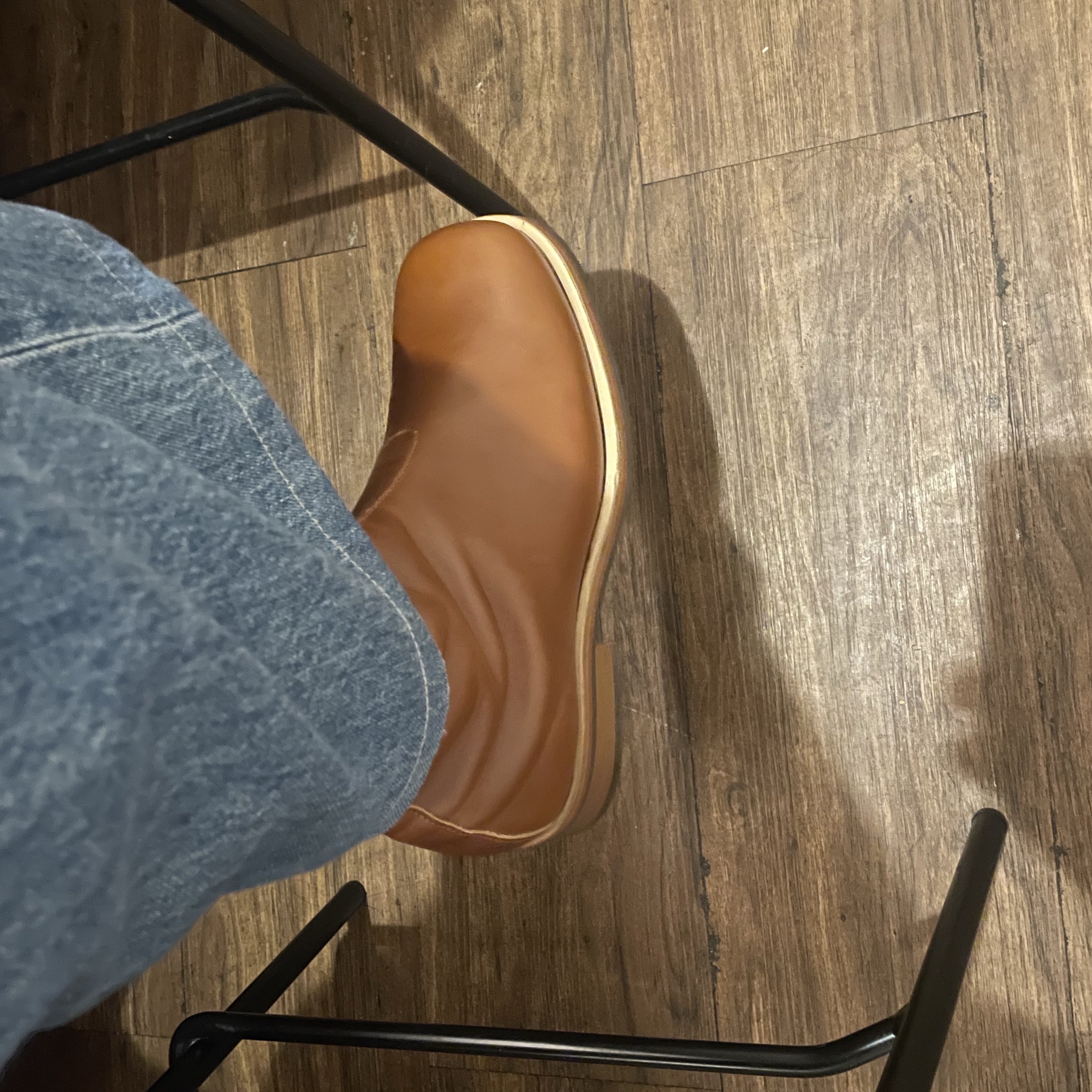 Our Legacy Camion Boot Cognac Brown Leather 착용 스타일 - 2