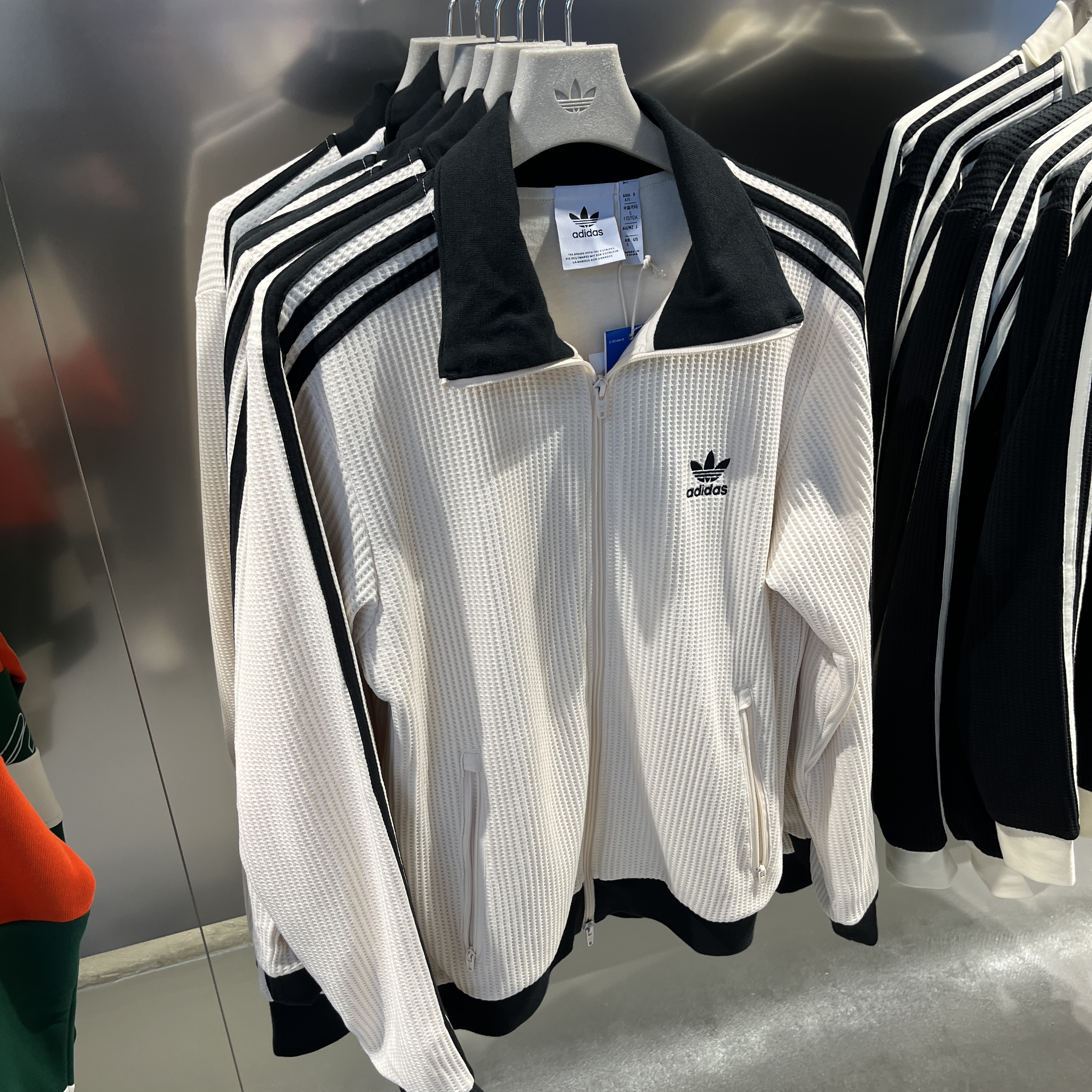 Adidas Waffle Beckenbauer Track Top Wonder White - KR Sizing, Adidas Waffle Beckenbauer Track Top Wonder White - KR Sizing 착용 스타일