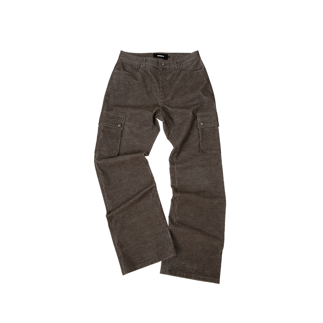 MEA03B5B06-BR MEA Cargo Bootcut Pants Brown
