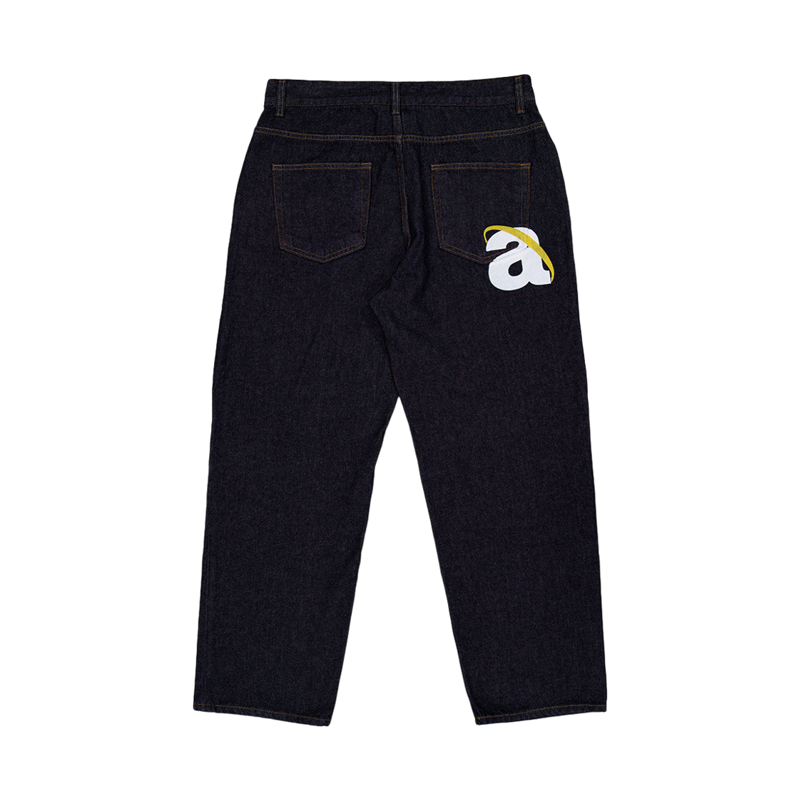 아노트 에이넷 로고 데님 팬츠 인디고 블루(ANNOT A.NET Logo Denim Pants Indigo Blue)