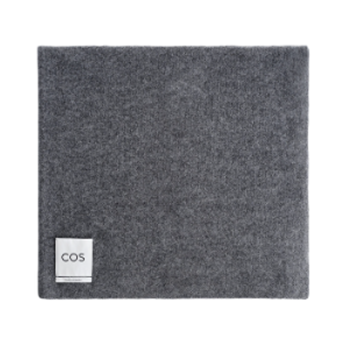 1032425038 COS Cashmere Muffler Dark Grey