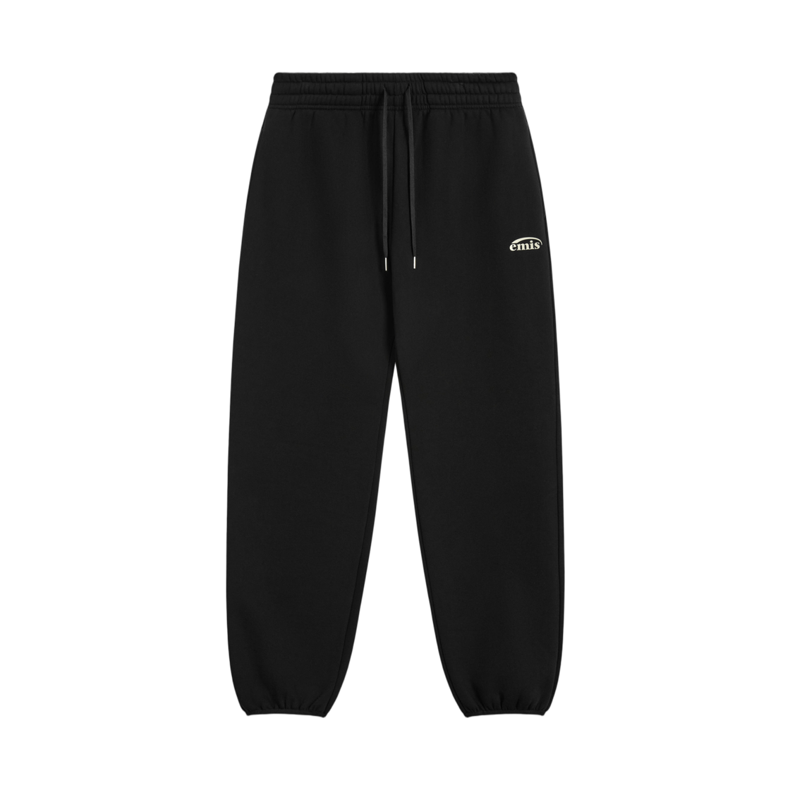 이미스 로고 조거 스웨트팬츠 블랙(Emis Logo Jogger Sweatpants Black)