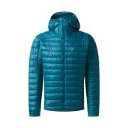 Haglofs L.I.M Down II Hood Deep Teal Mountain Teal