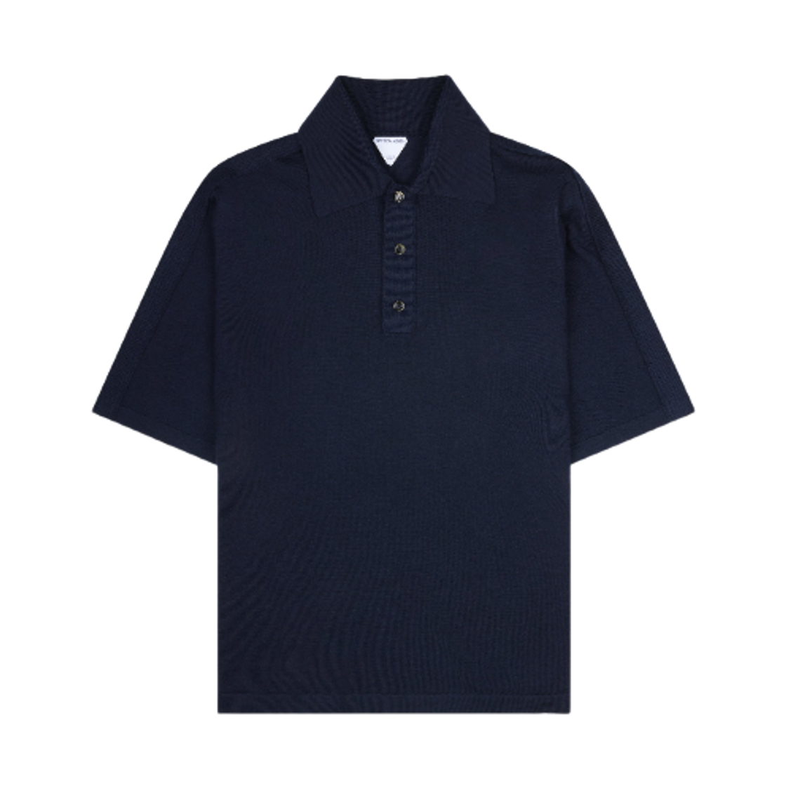 보테가 베네타 코튼 폴로 셔츠 블루(Bottega Veneta Cotton Polo Shirt Blue)