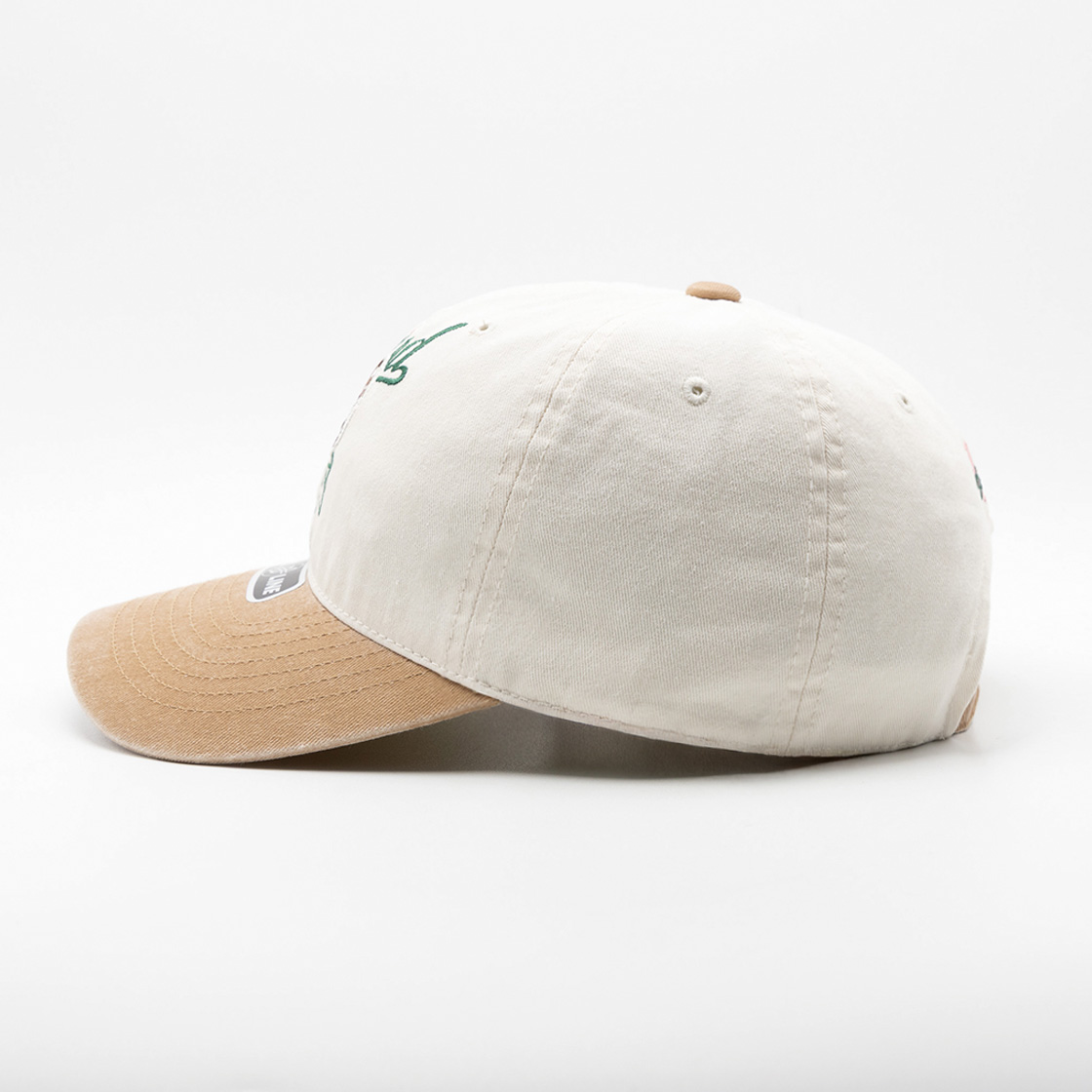 위얼드월드 바스켓볼 피그먼트 배색 볼캡(Weird World Basket ball Pigment Ball cap) - 3