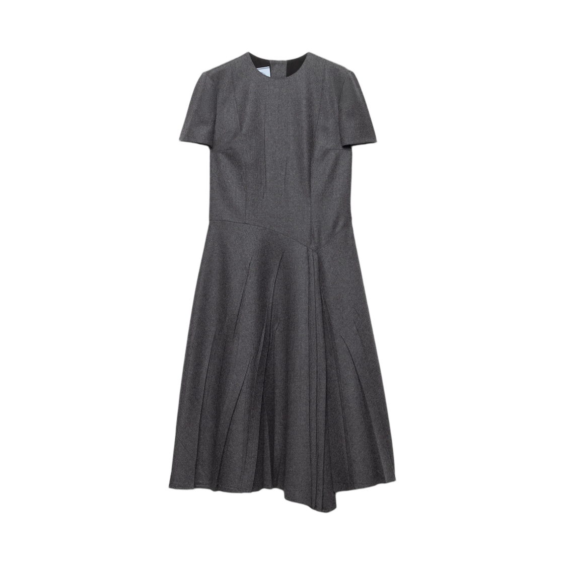 (W) 프라다 플란넬 드레스 슬레이트 그레이((W) Prada Flannel Dress Slate Gray) - 2