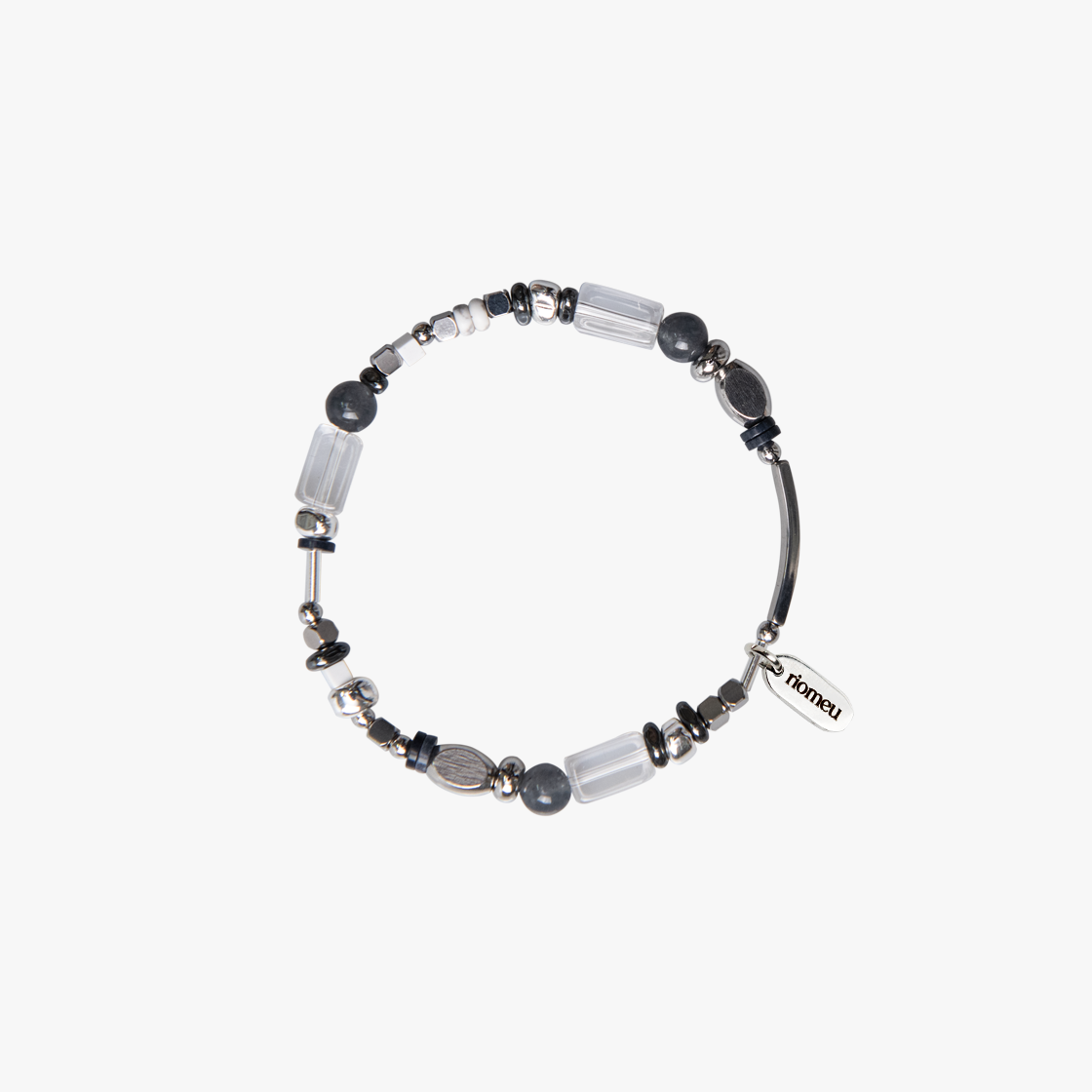 리오므 마틴 그레이 팔찌(Riomeu Martin Gray Bracelet)