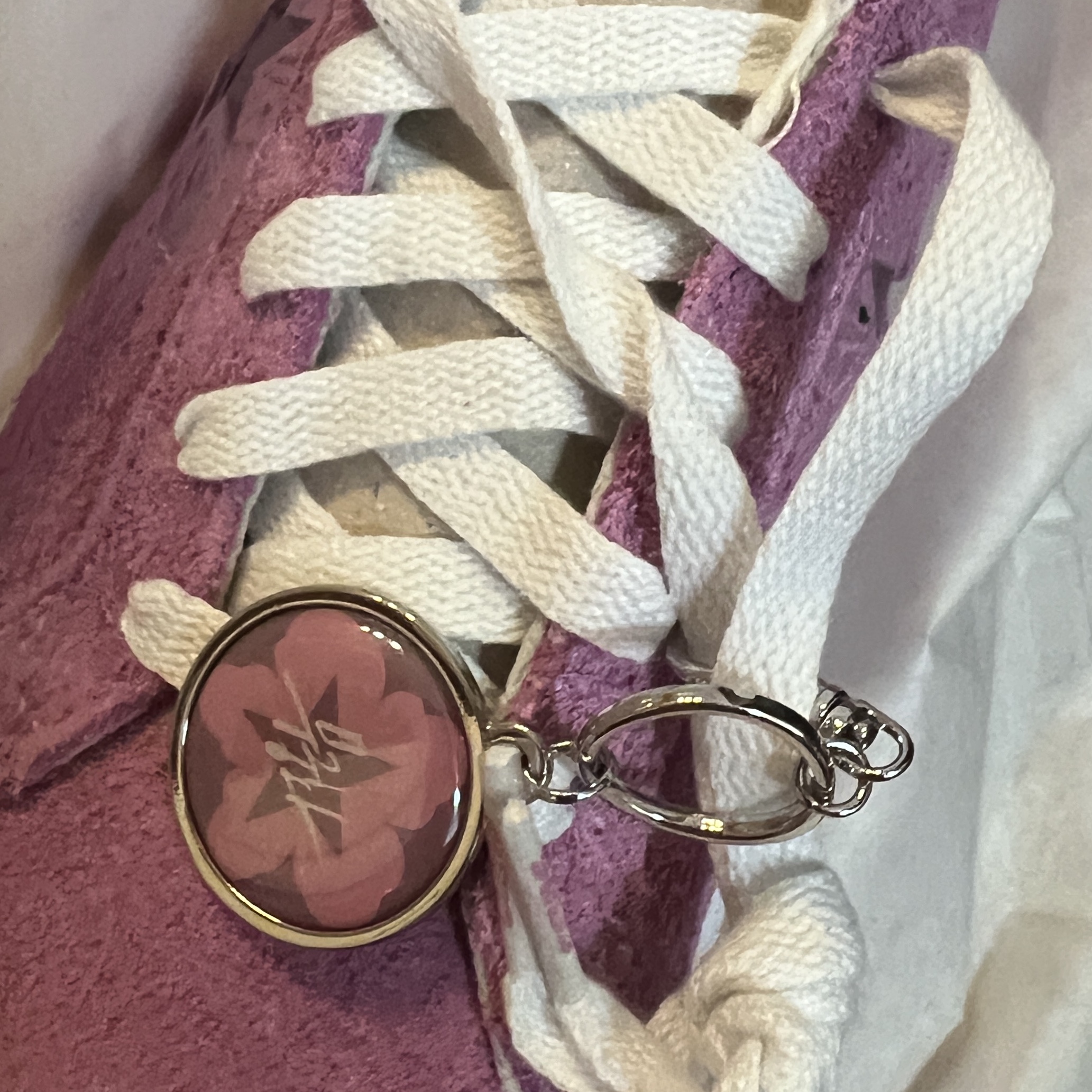Converse One Star Pro Flower Light Orchid 착용 스타일