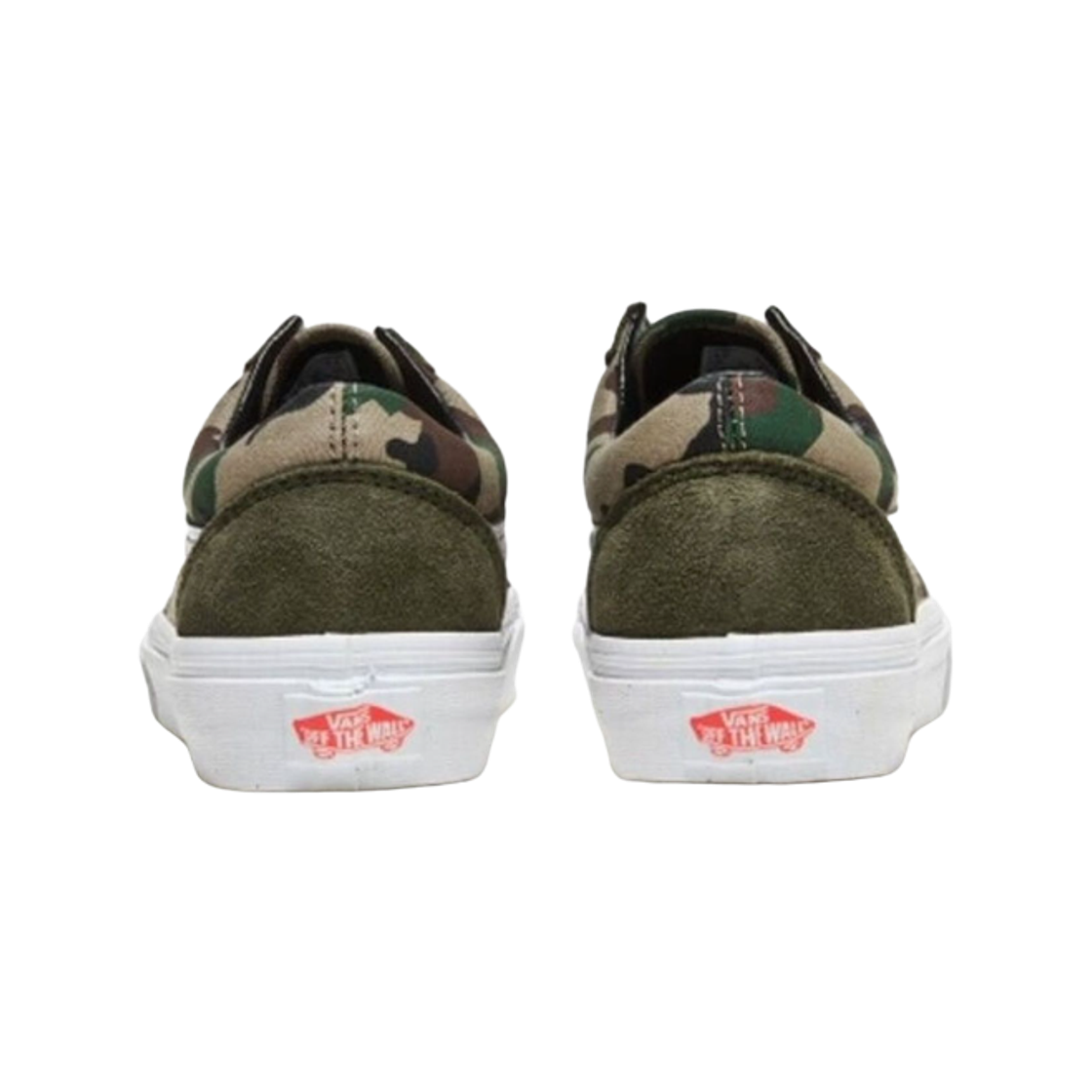 반스 올드스쿨 카모 올리브 화이트(Vans Old Skool Camo Olive White) - 2
