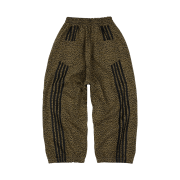 BP2DISORDER Two-Tuck Wide Pants Leopard