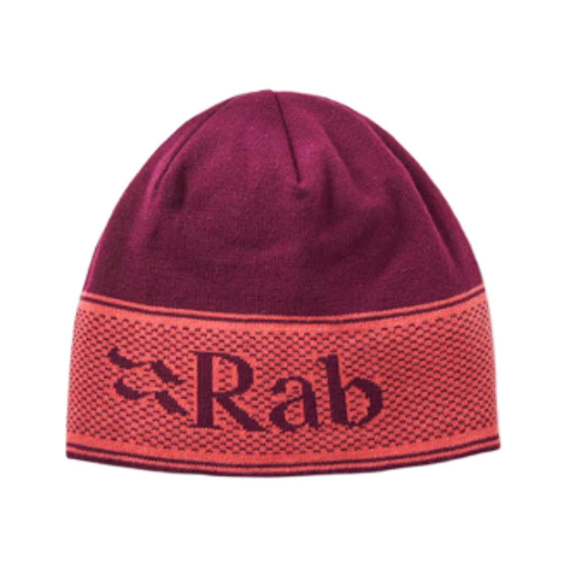 랩 로고 밴드 비니 멀버리 히비스커스(Rab Logo Band Beanie Mulberry Hibiscus) - 1