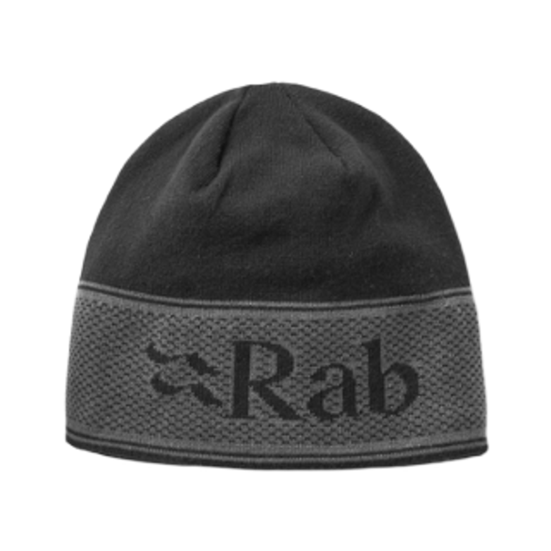랩 로고 밴드 비니 블랙 그래핀(Rab Logo Band Beanie Black Graphene) - 1