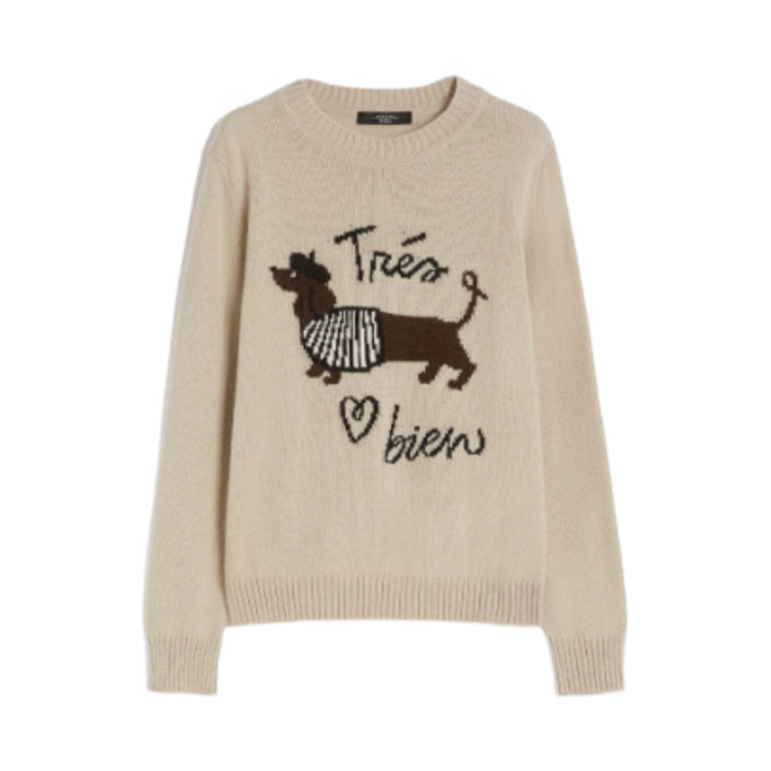 NITRA-001 (W) Weekend Max Mara Nitra Alpaca Wool Jumper Sand