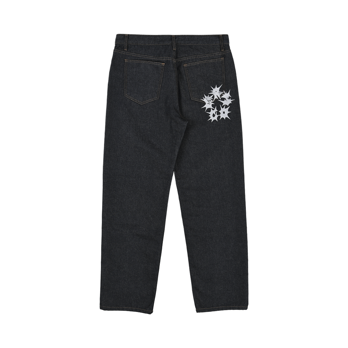 ersco-0110 ersco Thorn Logo Regular Pant Black