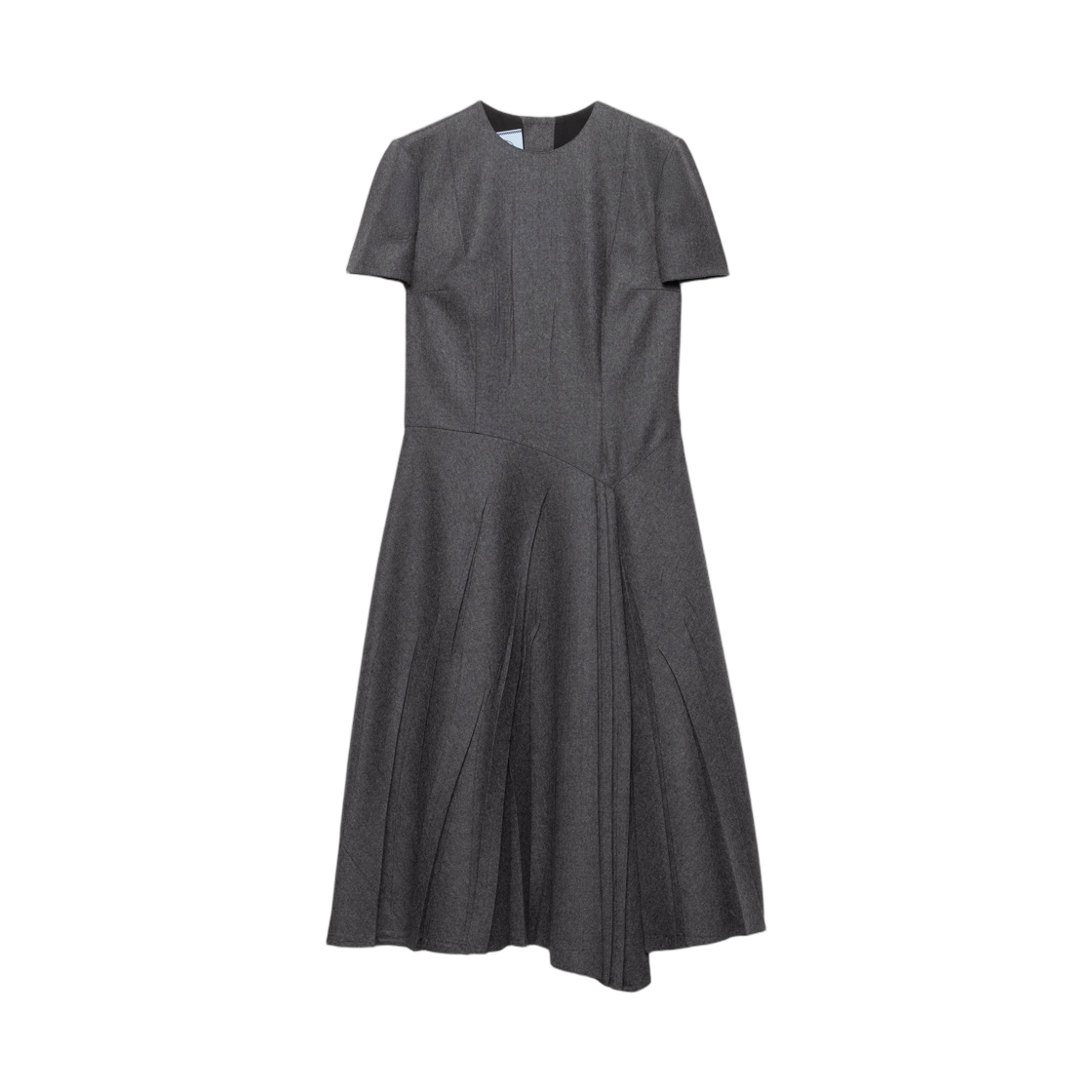 (W) 프라다 플란넬 드레스 슬레이트 그레이((W) Prada Flannel Dress Slate Gray) - 1
