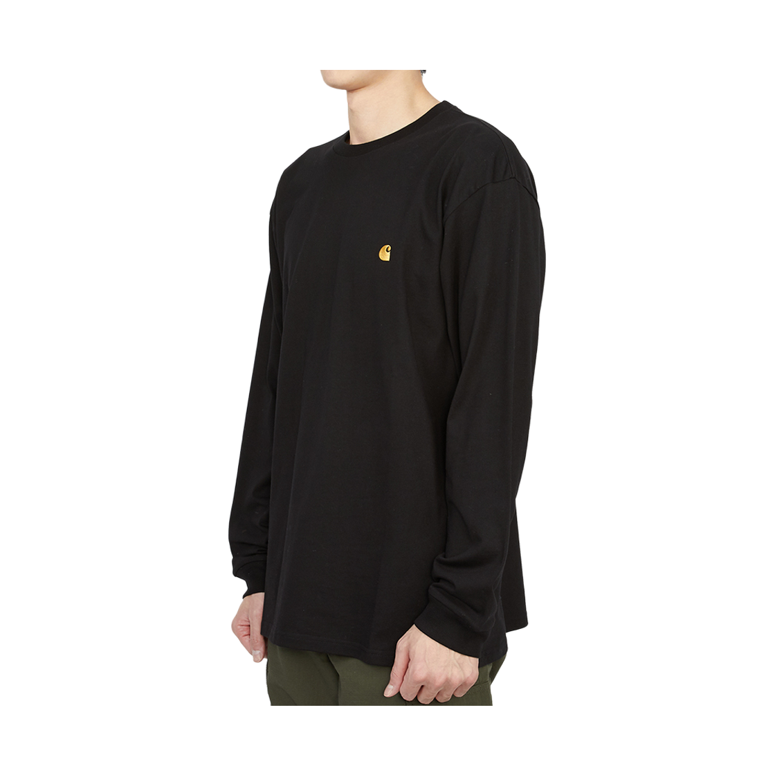 [15% 쿠폰] 칼하트윕 체이스 긴팔티셔츠 블랙([15% 쿠폰] Carhartt Wip Chase Long Sleeve T Shirt Black) - 3