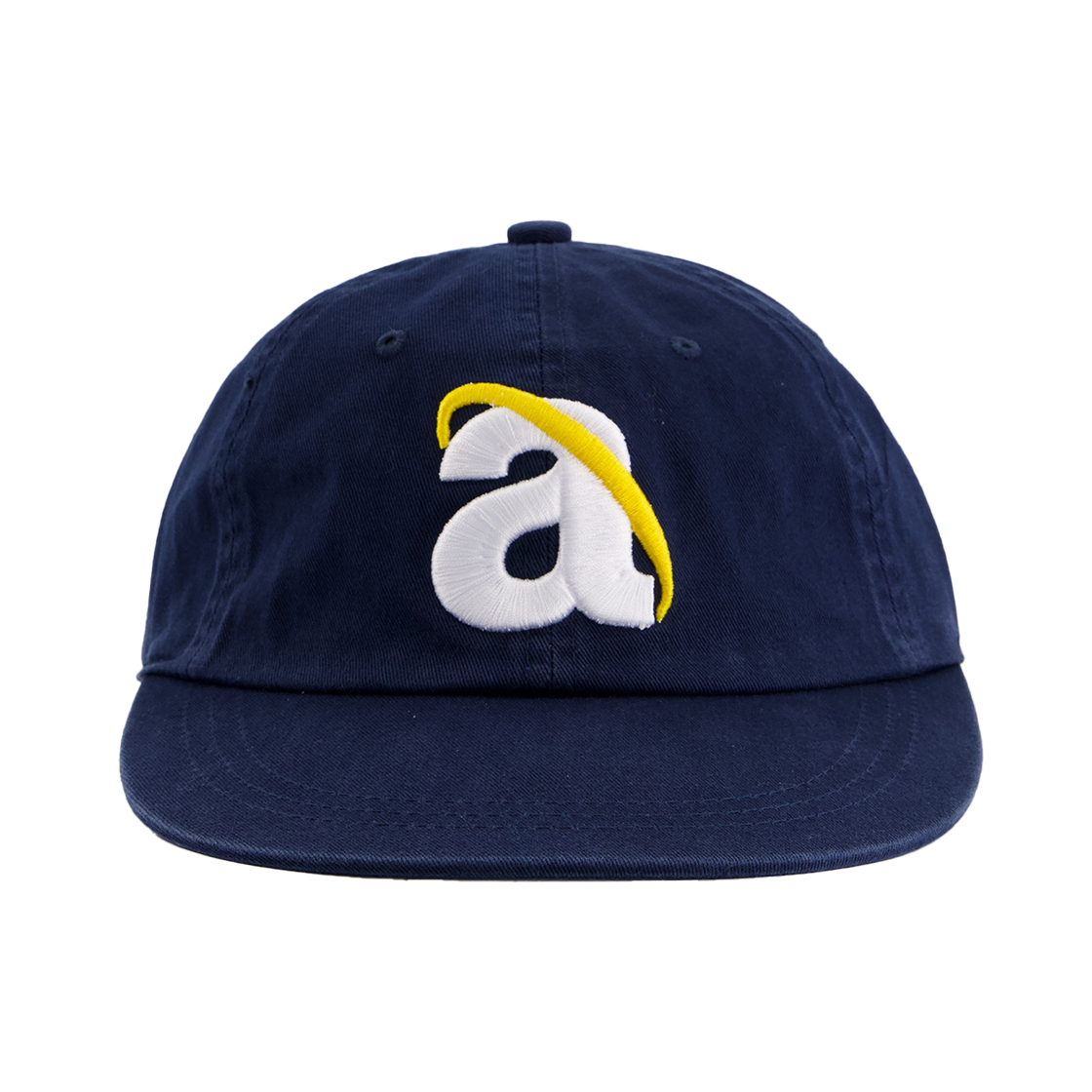 아노트 A.NET 로고 롱 빌 워싱 캡 네이비(ANNOT A.NET Logo Long Bill Washing Cap Navy)
