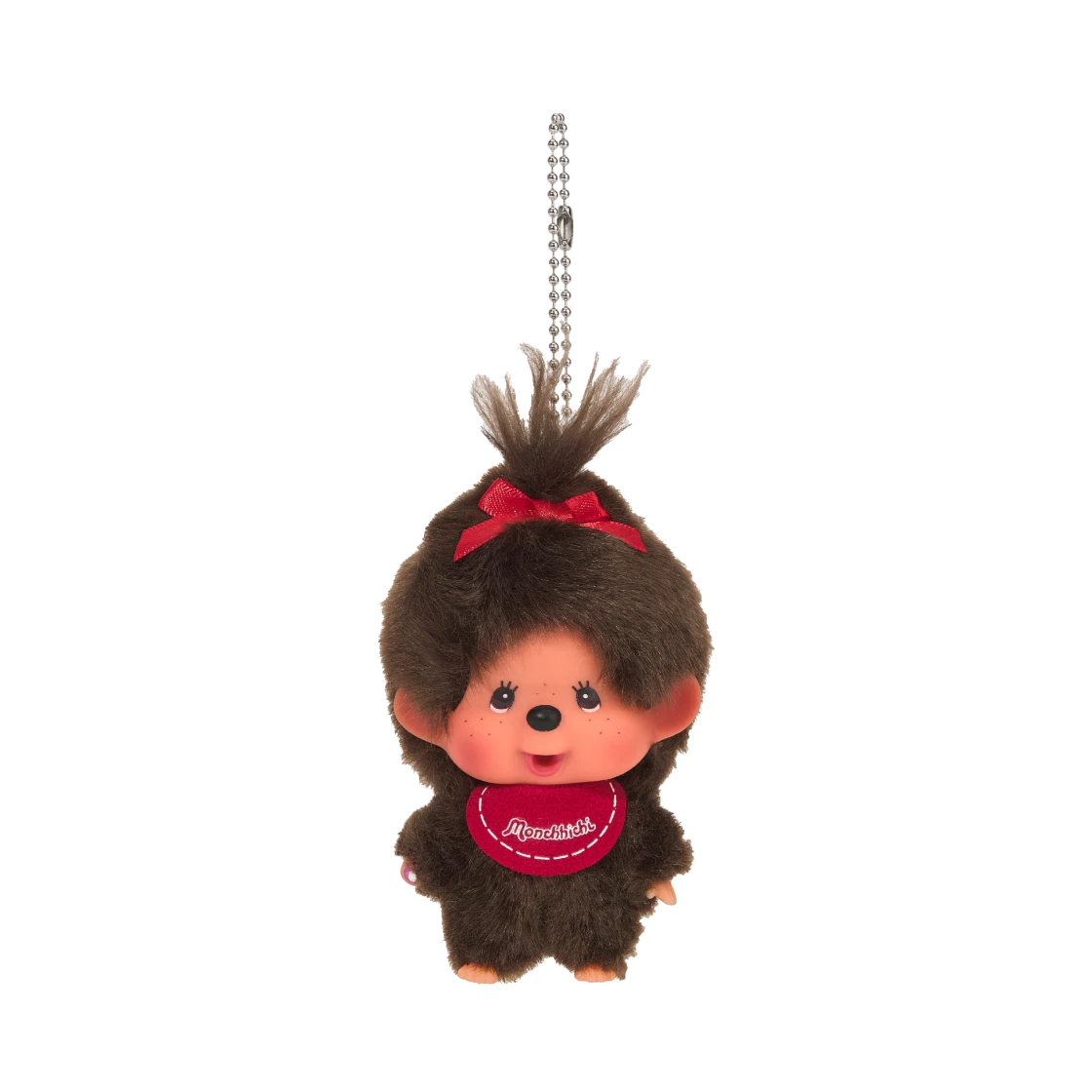 Monchhichi Monchhichi Bighead SS Girl Key Chain Brown · ONE SIZE