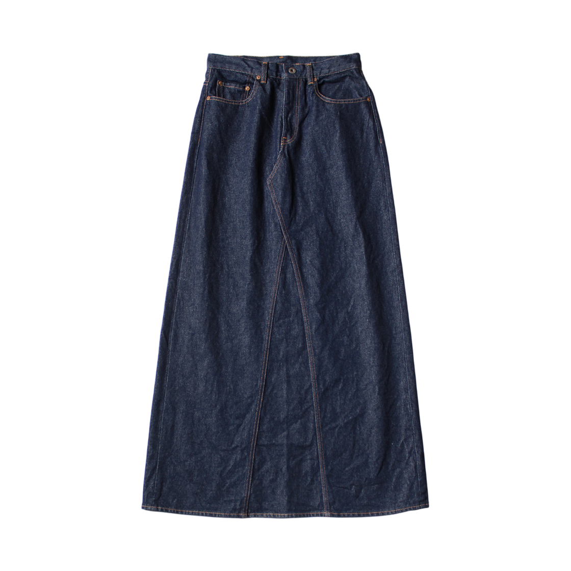 캐피탈 13온즈 데님 펜슬 스커트 인디고(Kapital 13 oz. Denim Pencil Skirt Indigo) - 1