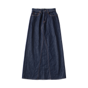 Kapital 13 oz. Denim Pencil Skirt Indigo