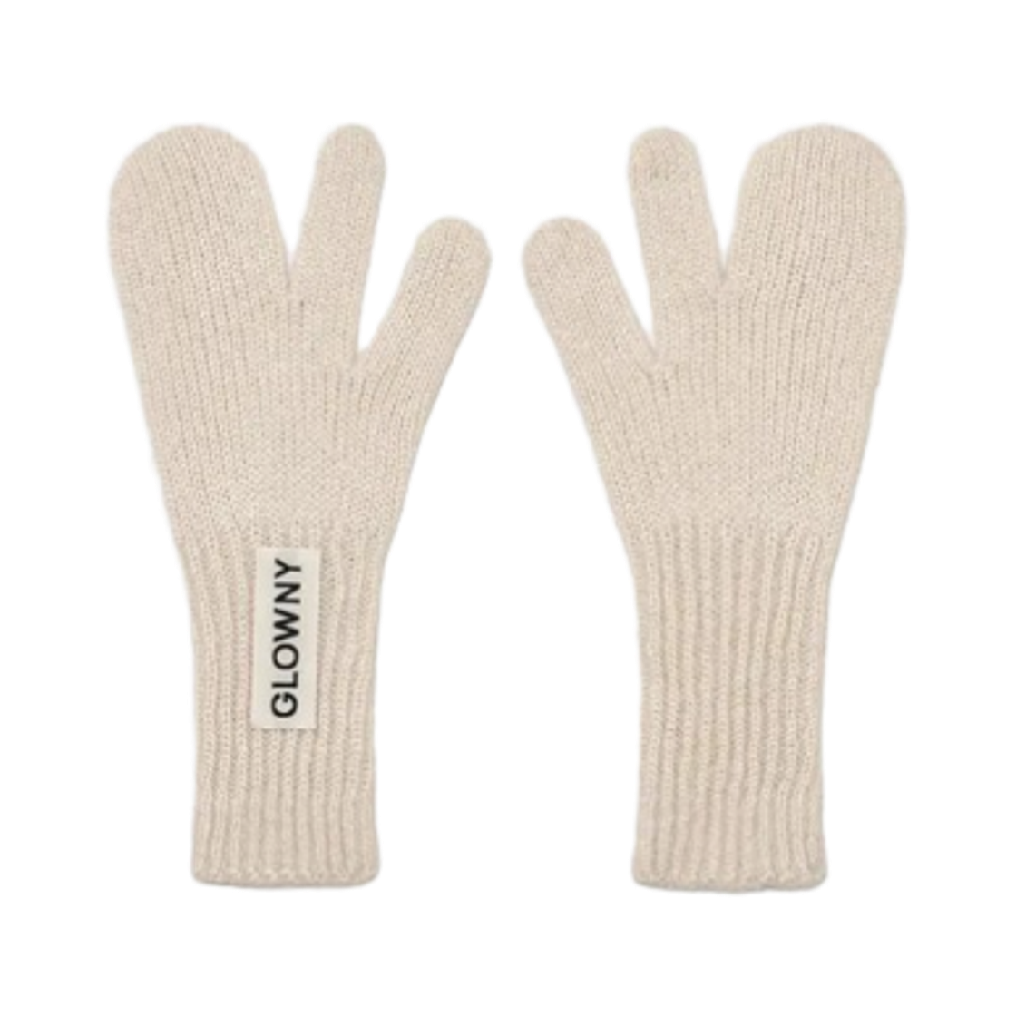 - (W) Glowny Timo Knit Gloves Oatmeal
