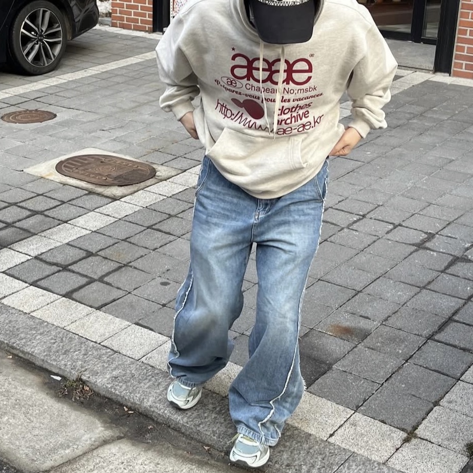 Asics UB4-S Gel-1130 Smoke Blue 착용 스타일