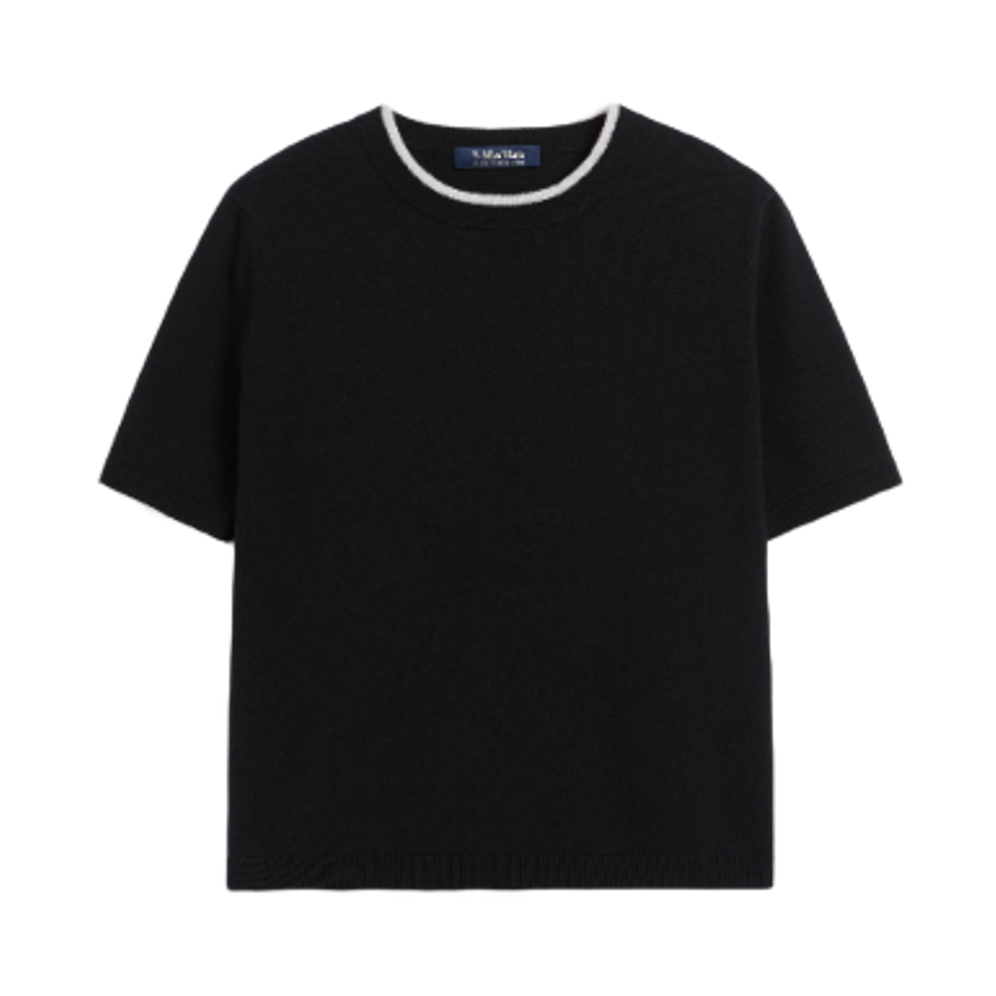 JUST-011 (W) S Max Mara Just Wool Sweater Black