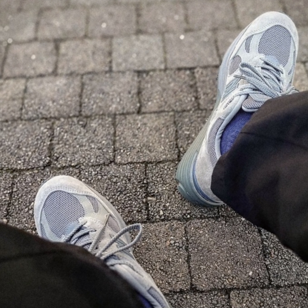 New Balance x Thisisneverthat 991v2 Made in UK Grey 착용 스타일