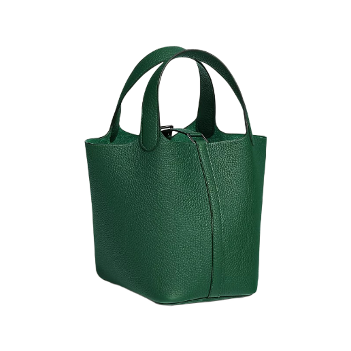 에르메스 피코탄 락 18 백 클레망스 & 팔라듐 하드웨어 베르 모옌(Hermes Picotin Lock 18 Bag Clemence & Palladium Vert Moyen) - 3