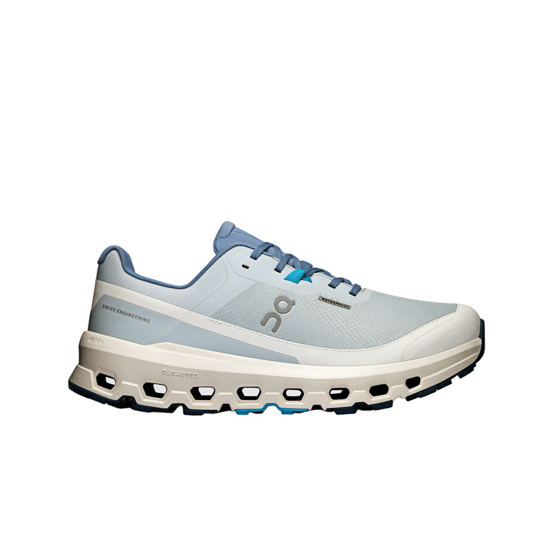 (W) 온 러닝 클라우드비스타 2 워터프루프 아크틱 아이보리((W) On Running Cloudvista 2 Waterproof Arctic Ivory) - 1