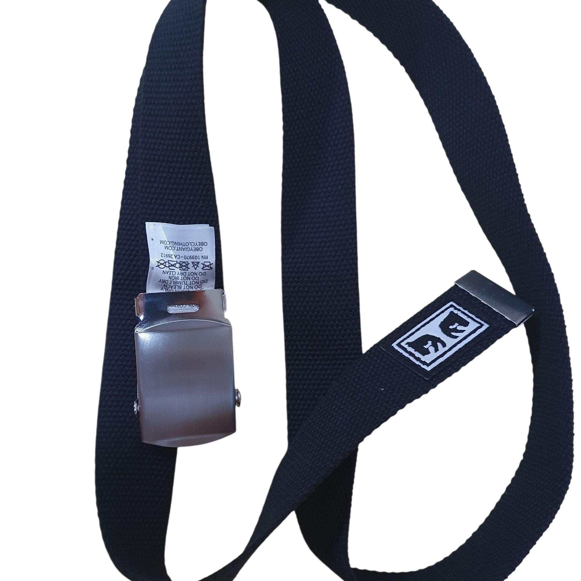 Obey Big Boy Web Belt Black 착용 스타일