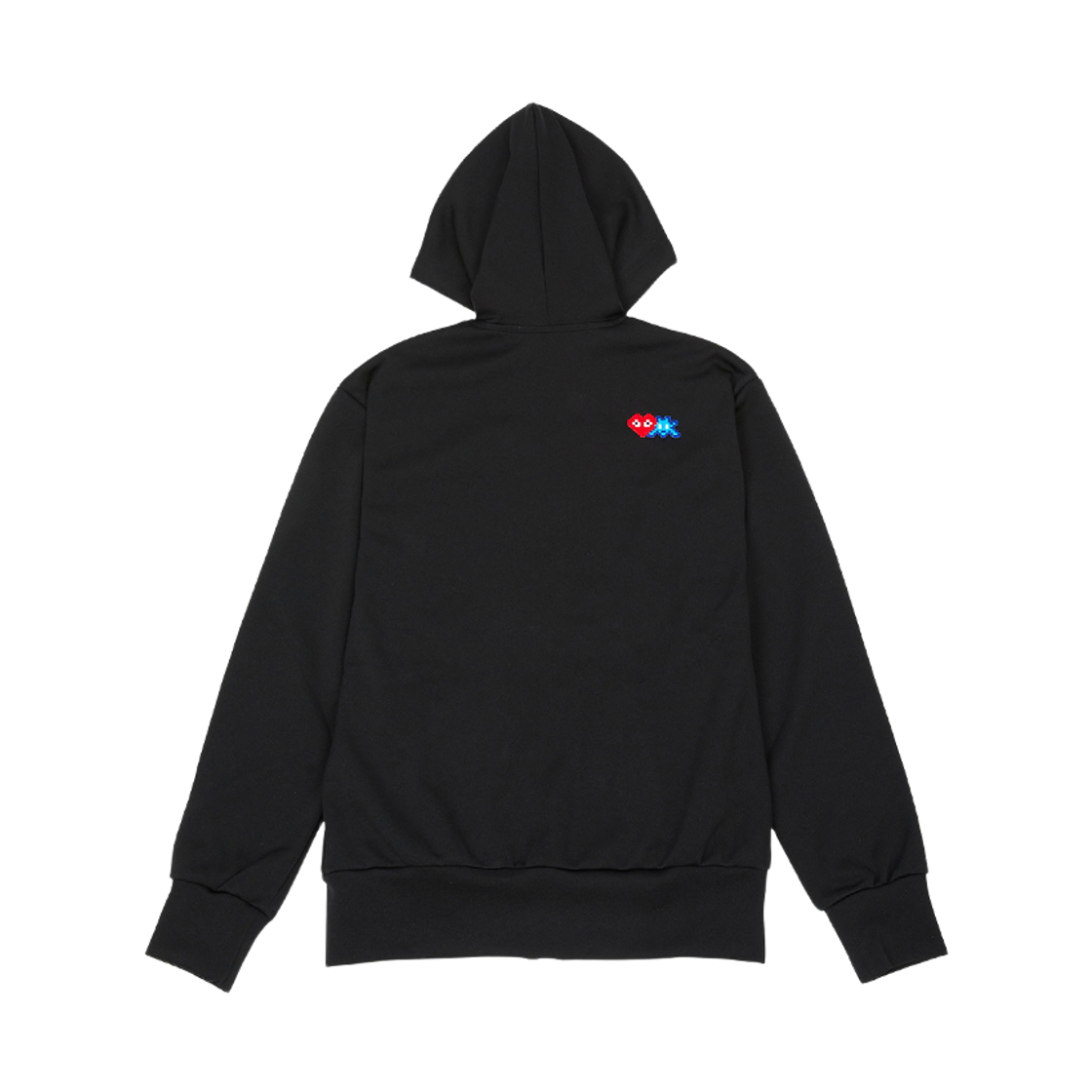 [20% 쿠폰] 꼼데가르송 X 인베이더 더블와펜 후드 집업 블랙([20% 쿠폰] Comme Des Garcons X Invader Doublewappen Hood Zip Up Black) - 2