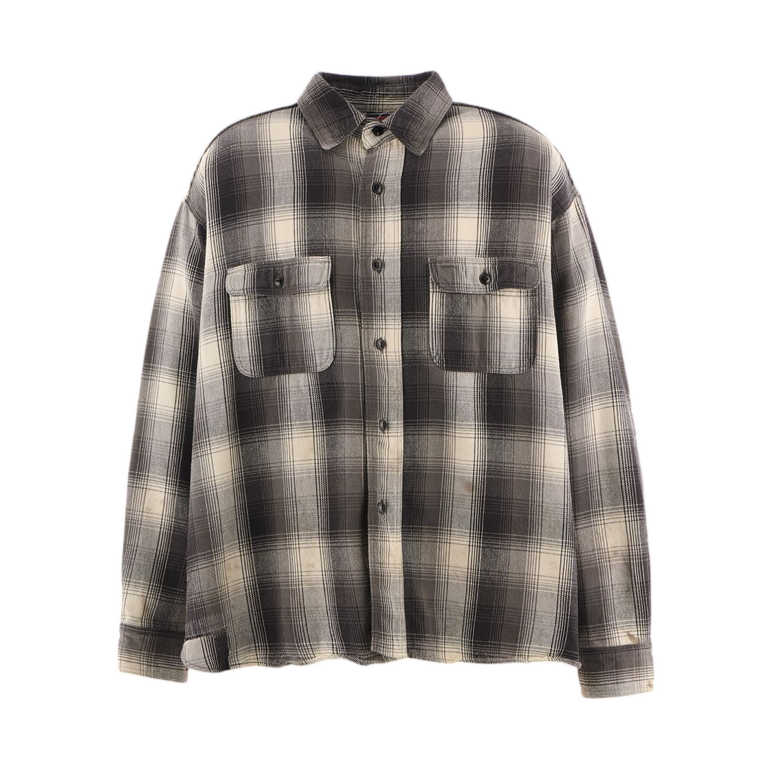 세인트 마이클 x 베르베르진 플란넬 체크 셔츠 블랙 - 25AW(Saint Mxxxxxx x Berberjin Flannel Check Shirt Black - 25AW) - 1