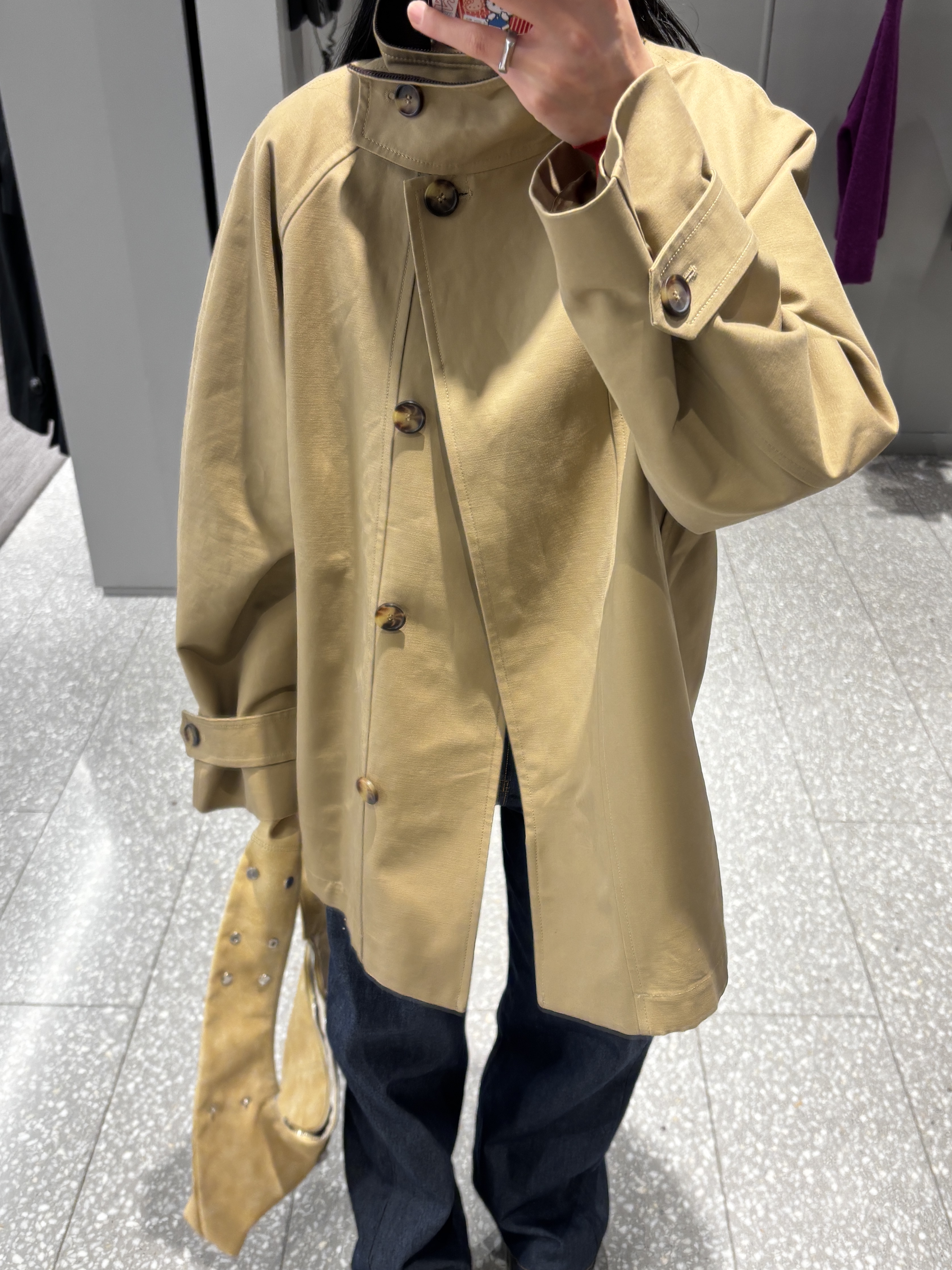 Supreme Overdyed Beanie Black, Uniqlo Pufftech Parka Off White - JP 착용 스타일 - 1