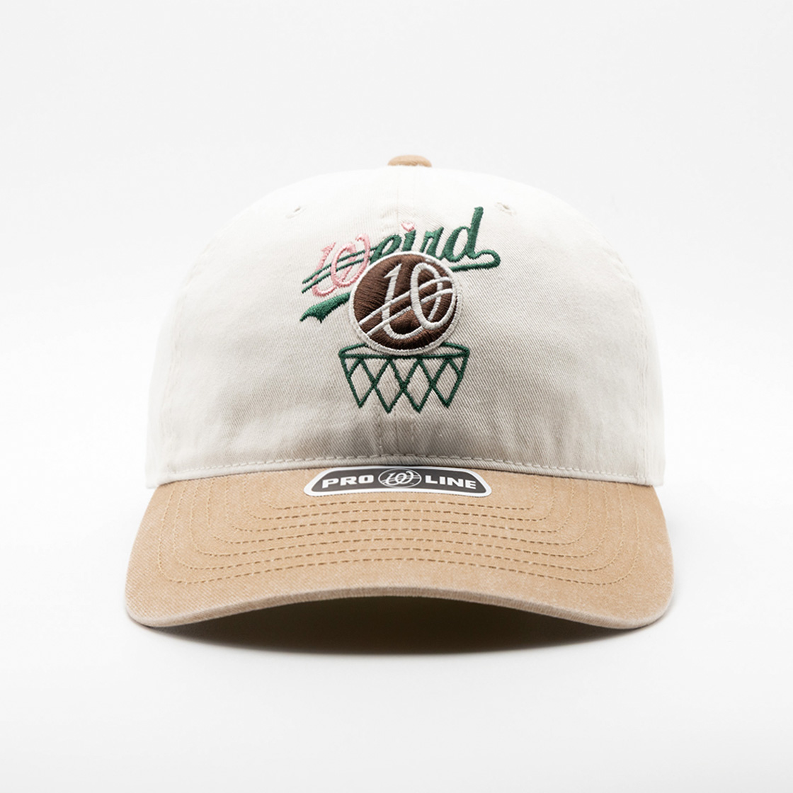 위얼드월드 바스켓볼 피그먼트 배색 볼캡(Weird World Basket ball Pigment Ball cap) - 2