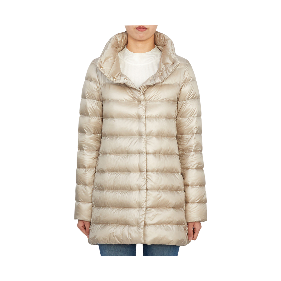 [15% 쿠폰] (W) 에르노 아멜리아 패딩 점퍼 베이지([15% 쿠폰] (W) Herno Amelia Padding Jumper Beige) - 3
