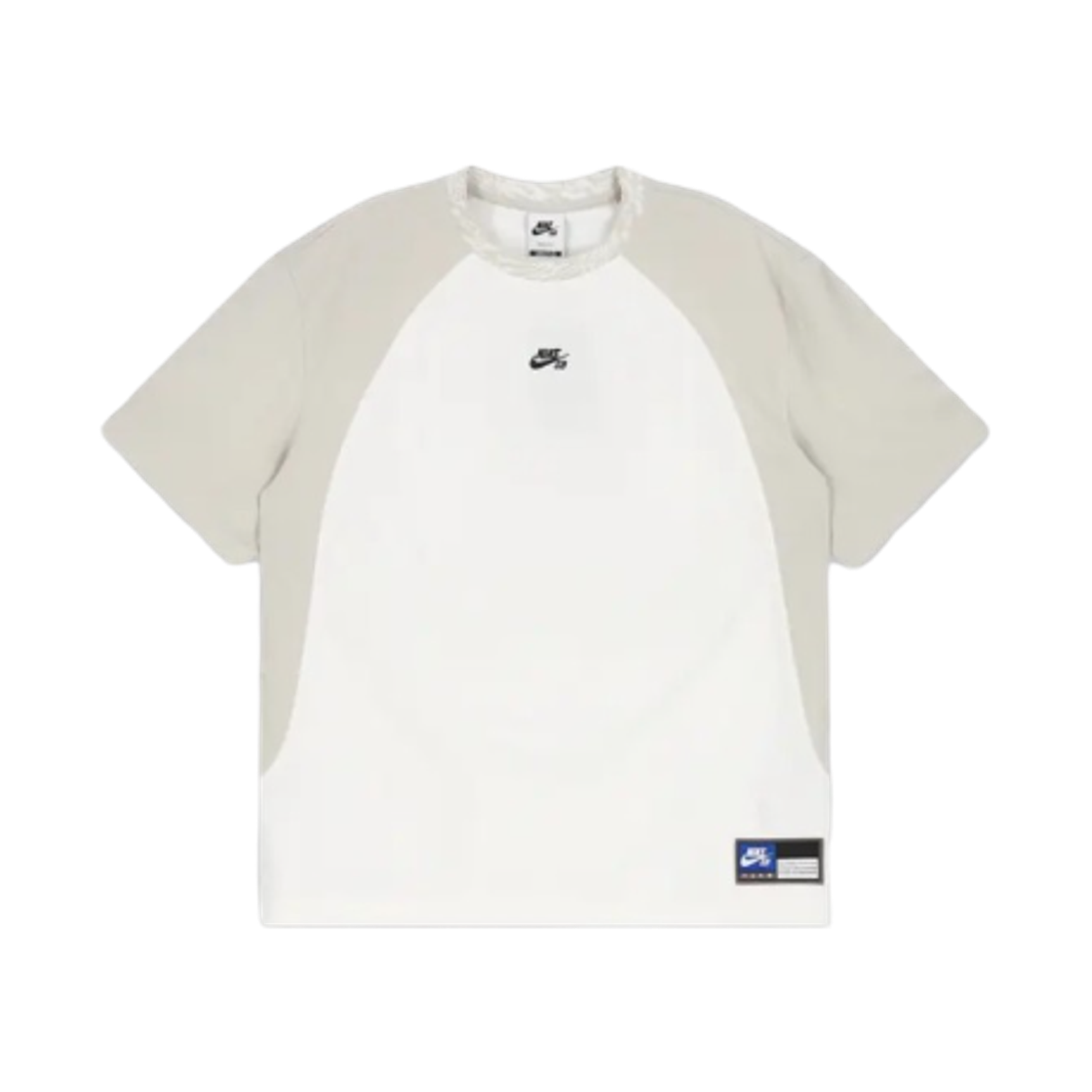 HJ2957-100 Nike SB Dri-Fit Knit Skate Jersey White Light Bone - Asia