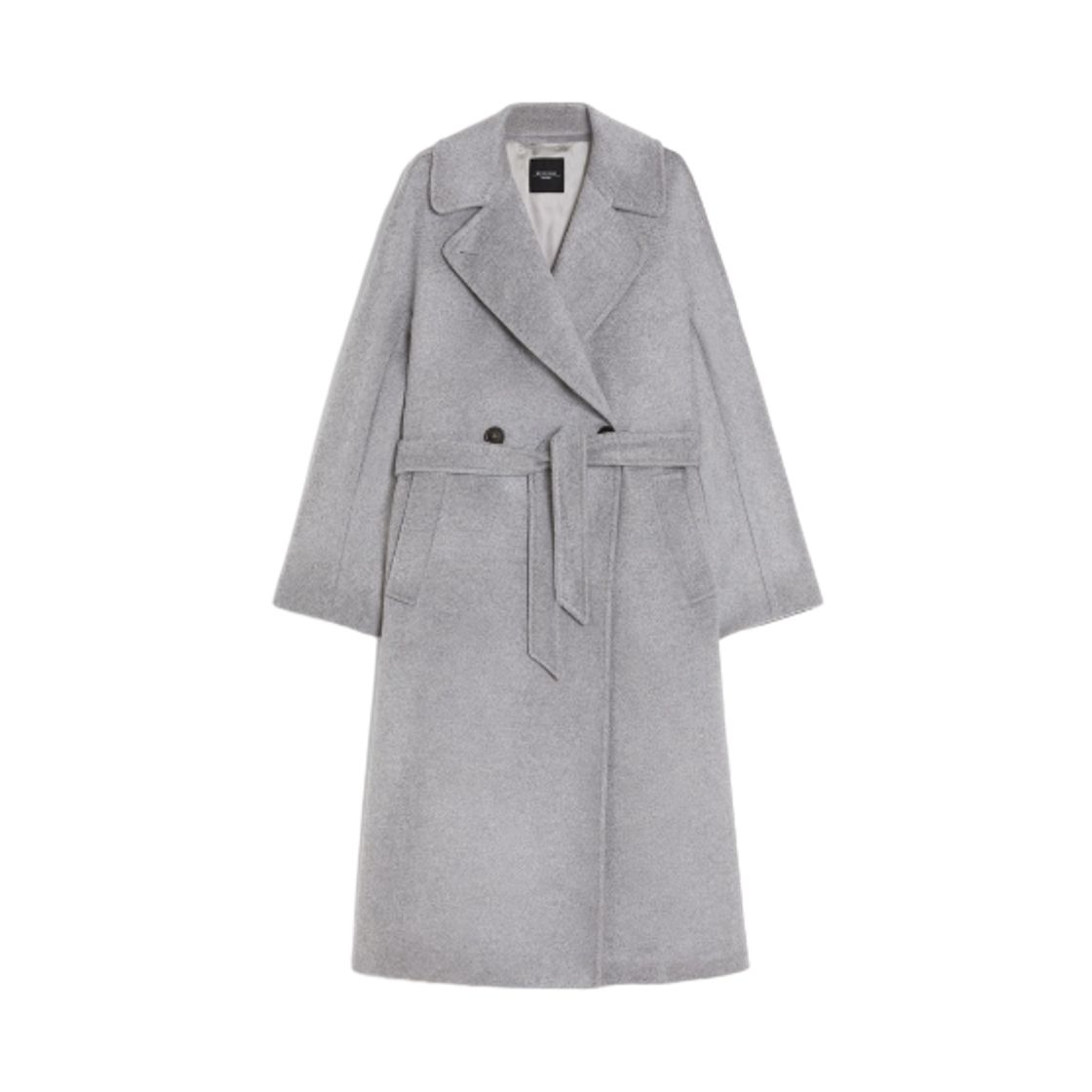 RESINA-011 (W) Weekend Max Mara Resina Virgin Wool Coat Medium Grey
