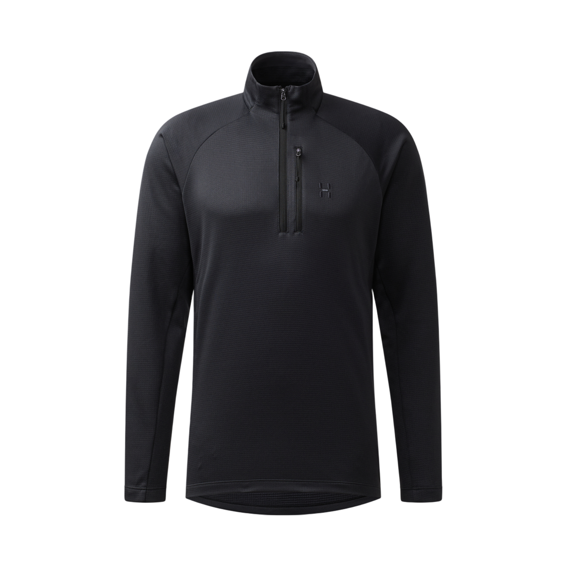 하글로프스 코프 미드 하프 집 트루 블랙(Haglofs Korpid Halfzip True Black)