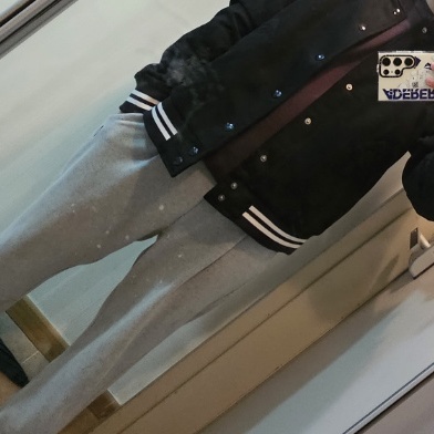 Nike NSW Authentics Varsity Jacket Black - Asia 착용 스타일
