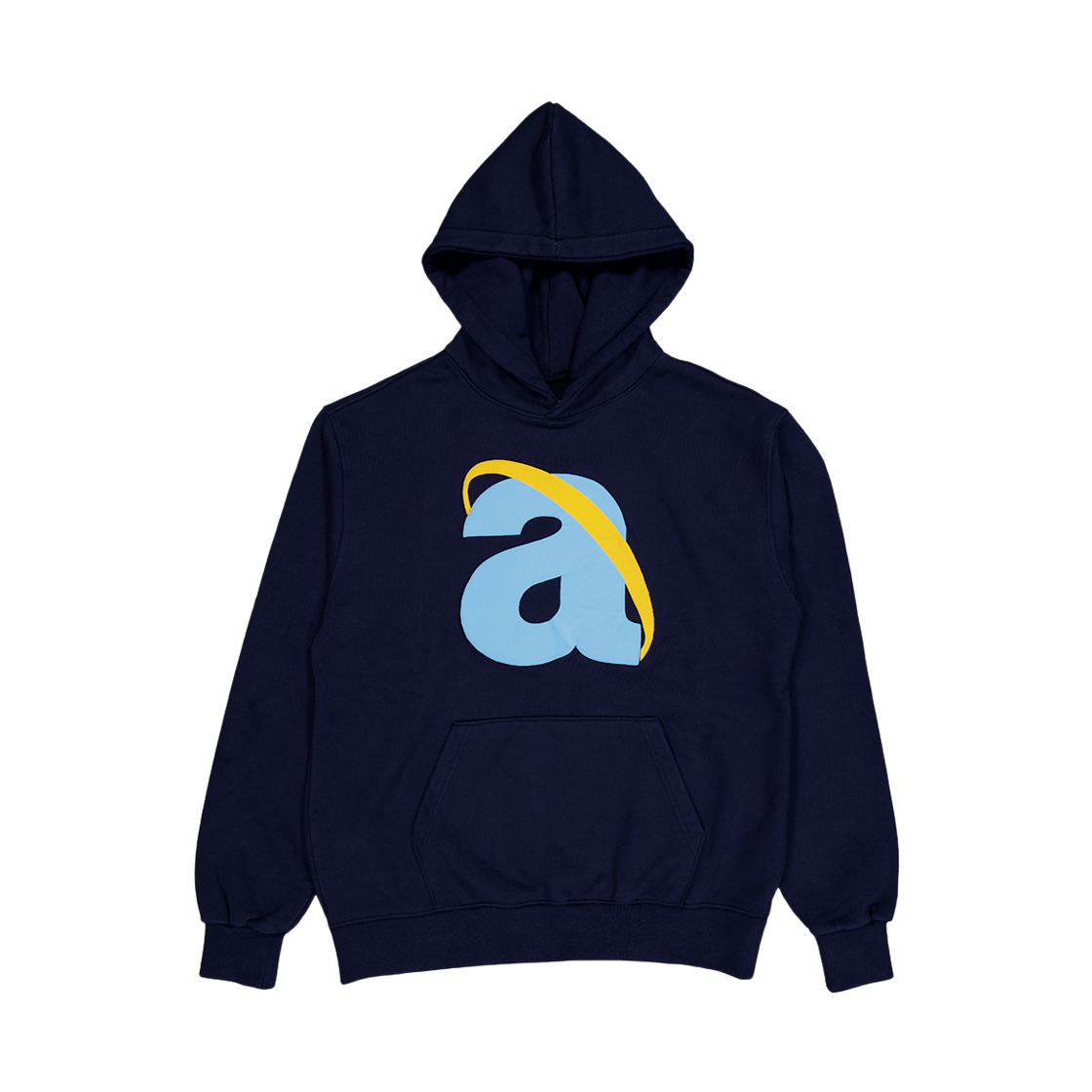 아노트 에이넷 로고 헤비웨이트 후디 네이비(ANNOT A.NET Logo Heavyweight Hoodie Navy)