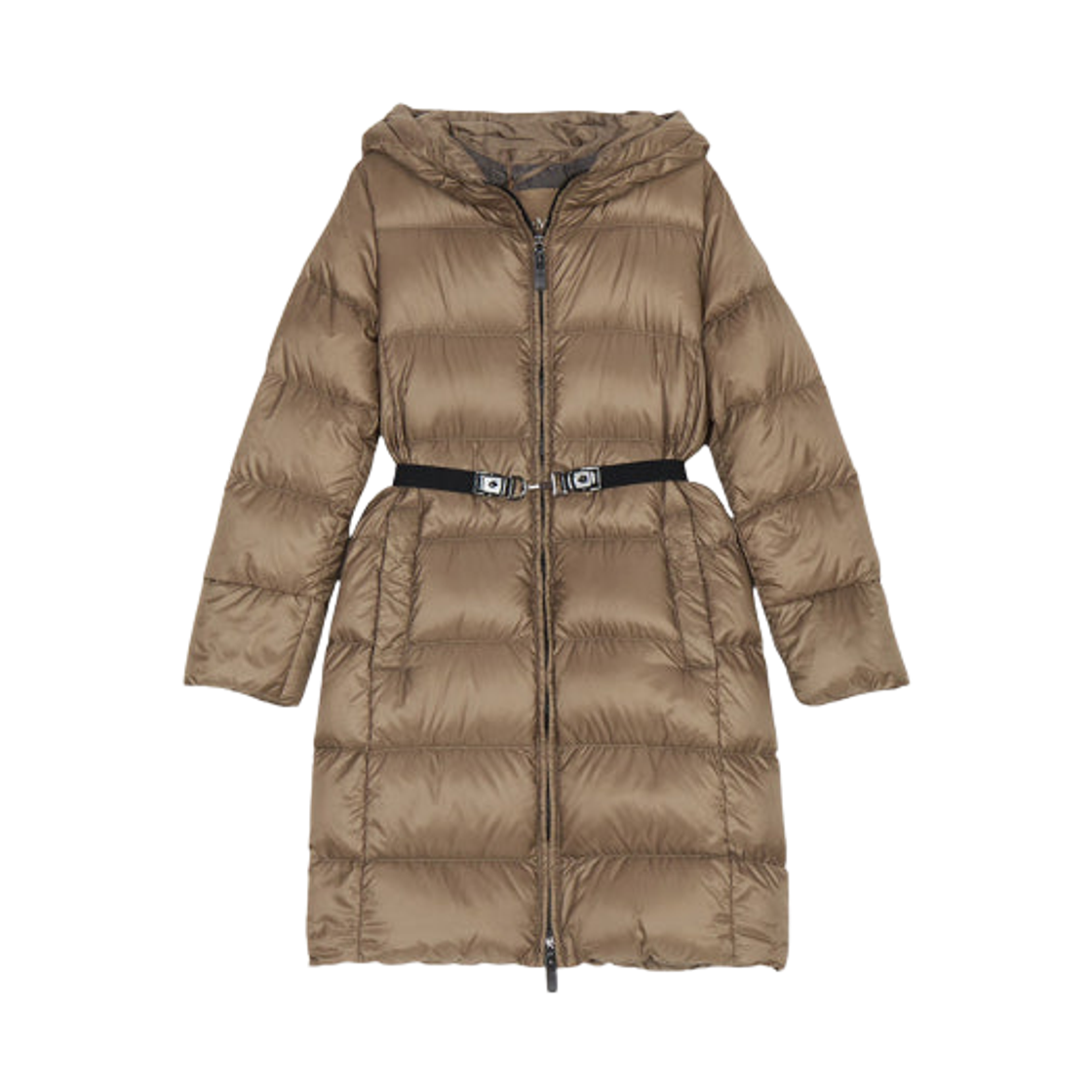 SEIPAR-072 (W) Max Mara The Cube Seipar Midi Down Jacket Brown