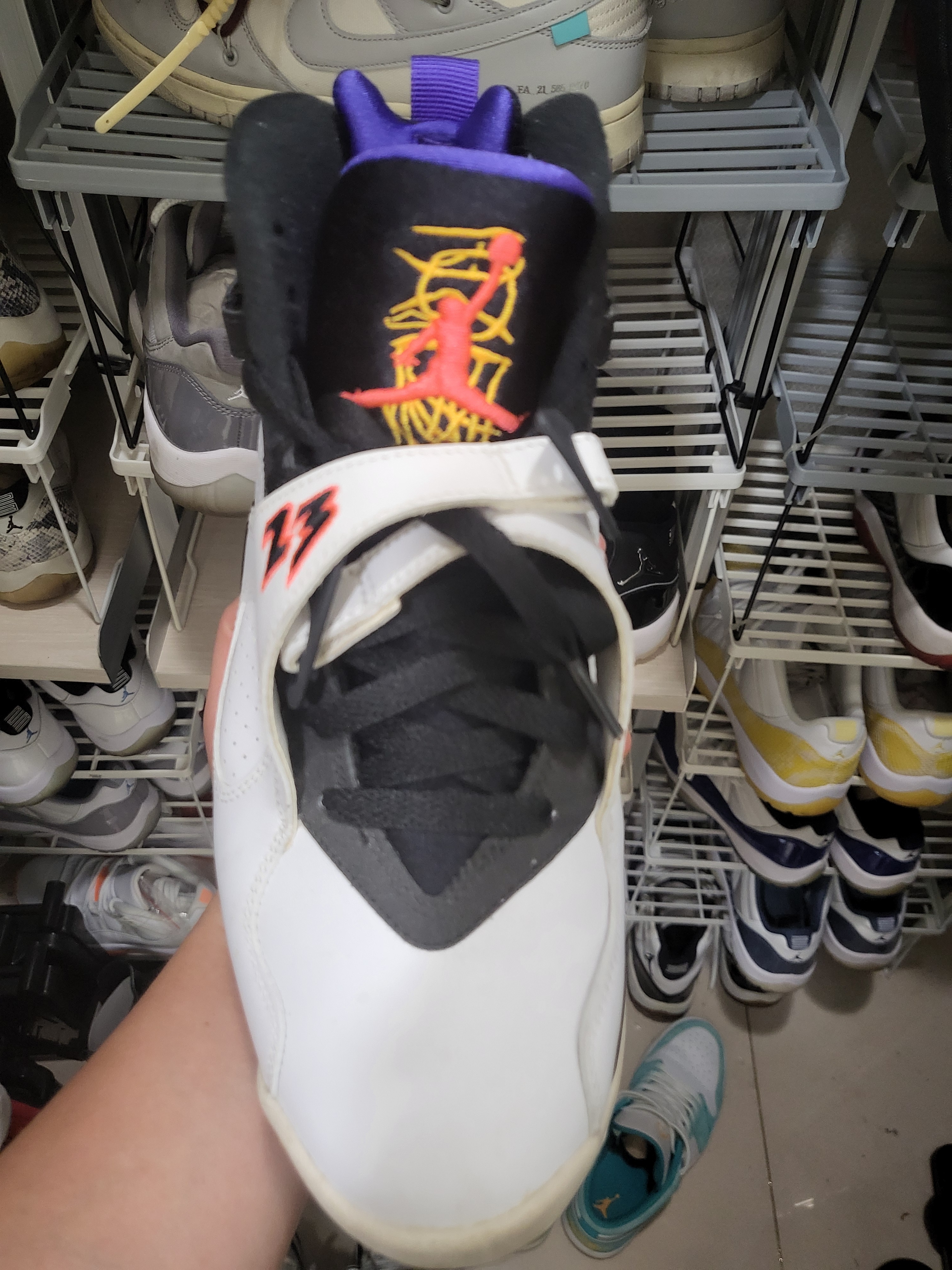 Jordan 8 Retro Three-Peat 착용 스타일 - 2