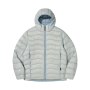 WELTER EXPERIMENT Thermotrail Lightweight Pertex Down Jacket Light Gray