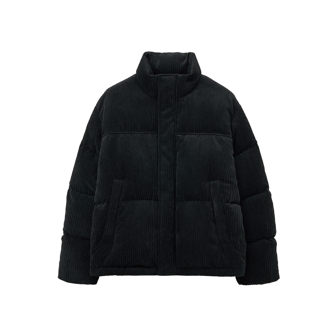 TNJU5F206N2 TNGT European goose Corduroy Down Jumper Dark Navy