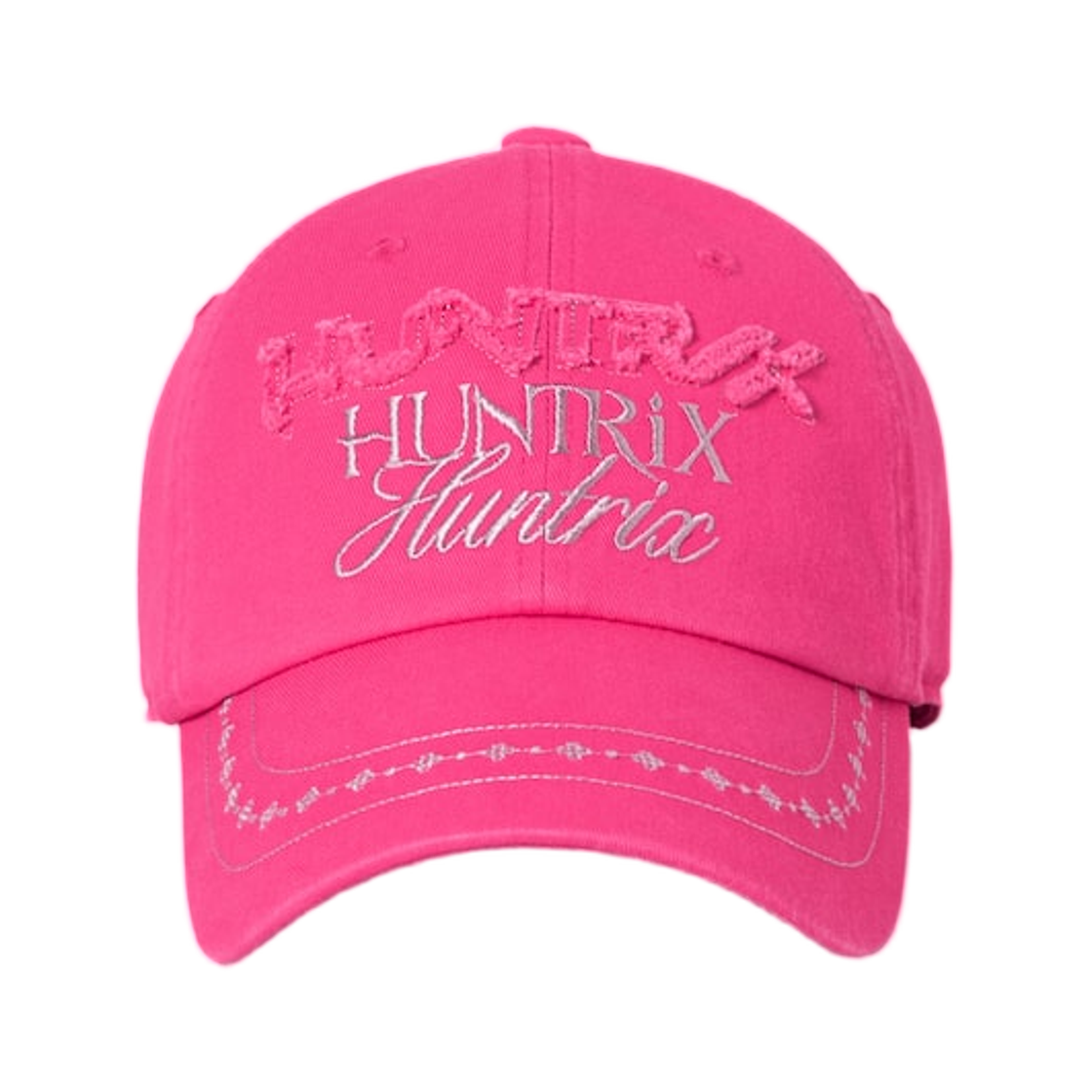 19598BWX1X 8seconds x KPop Demon Hunters Huntrix Low Edge Ball Cap Pink