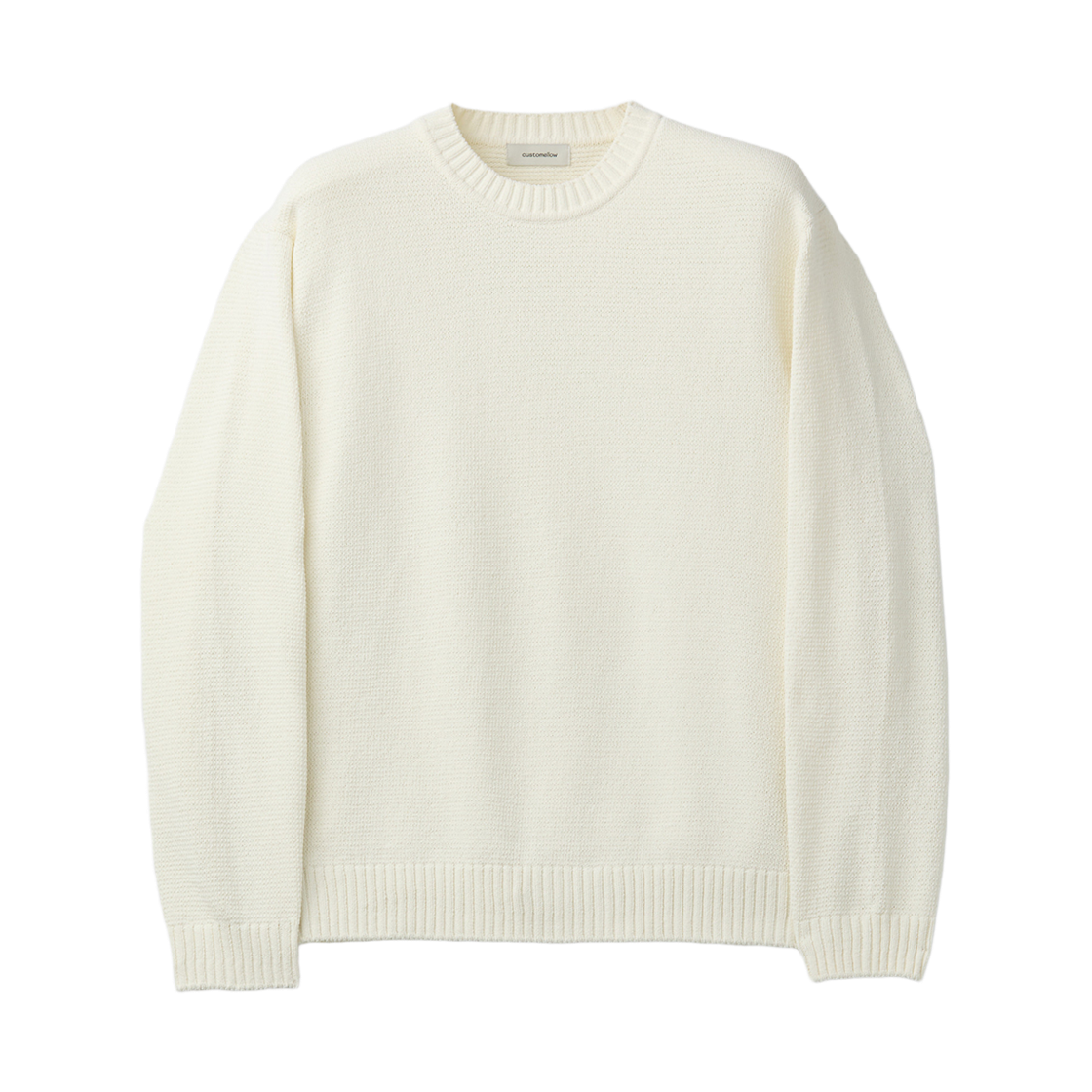 C9WAW25801IVX Customellow Ivory Chenille Sweater Ivory